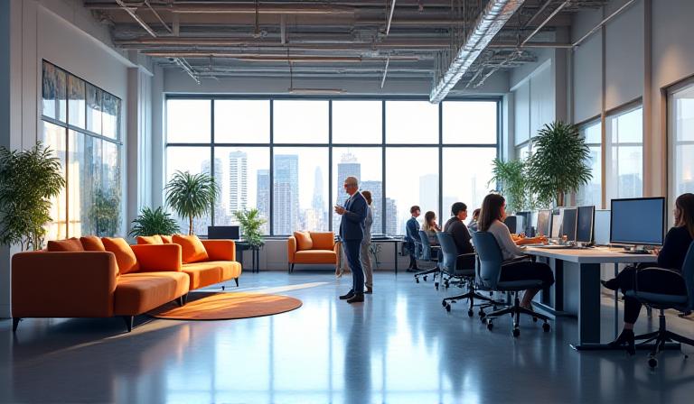 VitaNova Labs team office in New York building habit tracking apps