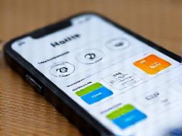 Habit progress bar dashboard on mobile app